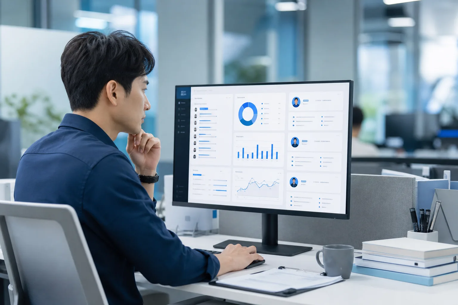 CRM 홈